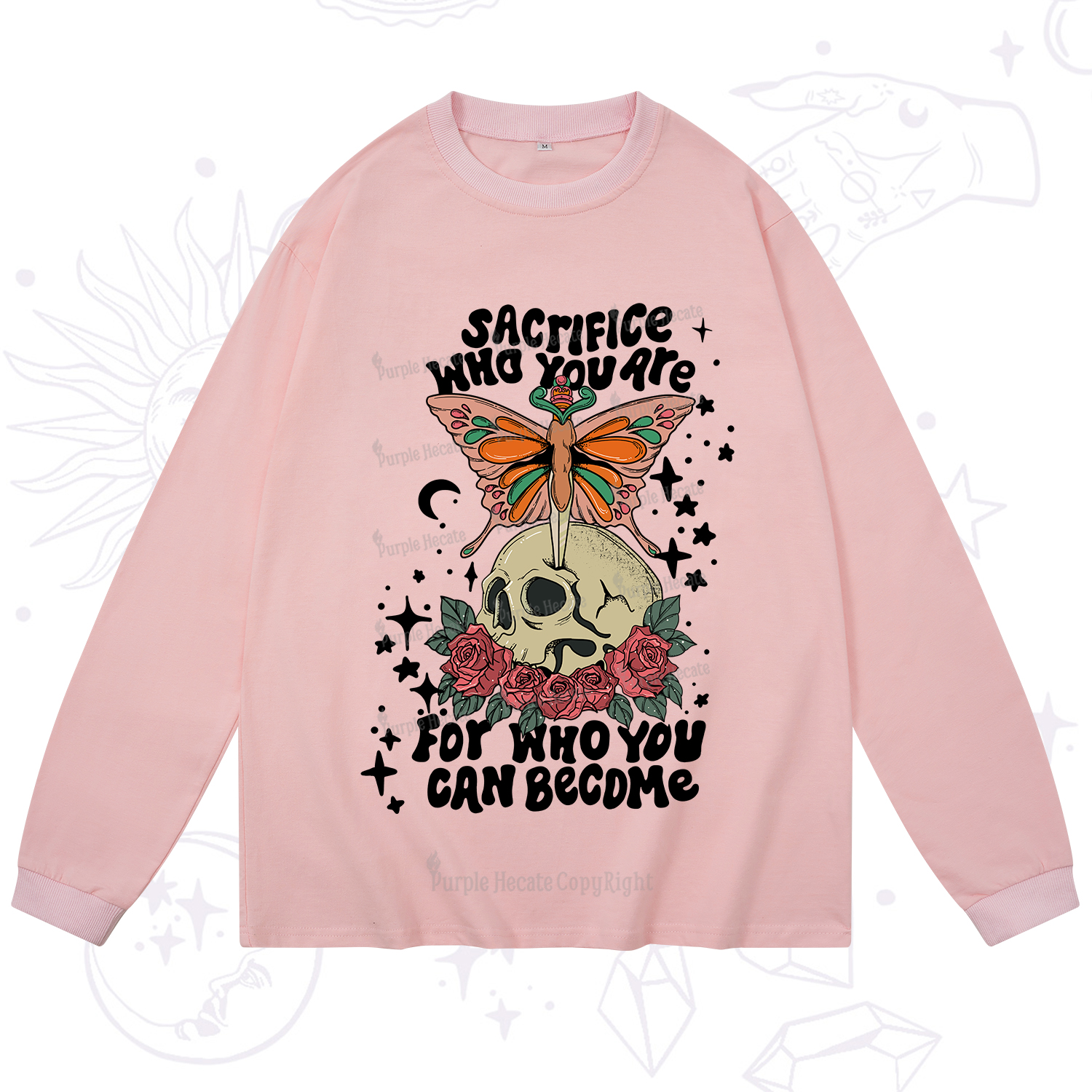 Purplehecate For Who You Can Become Long Sleeve T-Shirt