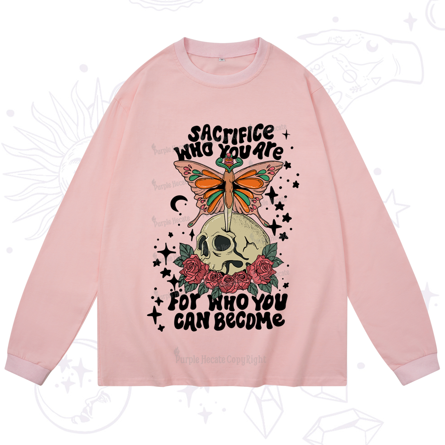 Purplehecate For Who You Can Become Long Sleeve T-Shirt