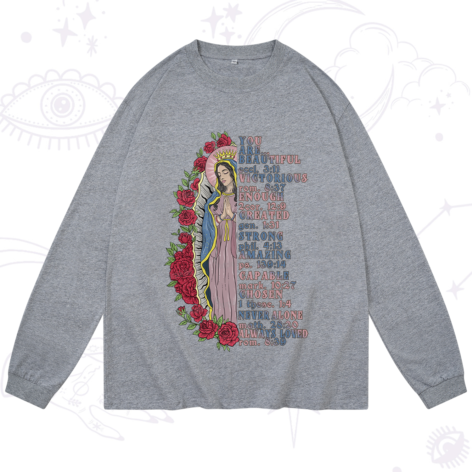 Purplehecate Biblical Blessings Long Sleeve T-Shirt
