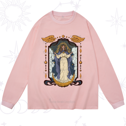 Purplehecate Holy Guardian Long Sleeve T-Shirt