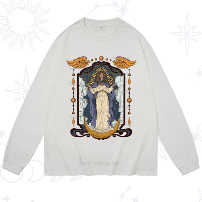 Purplehecate Holy Guardian Long Sleeve T-Shirt
