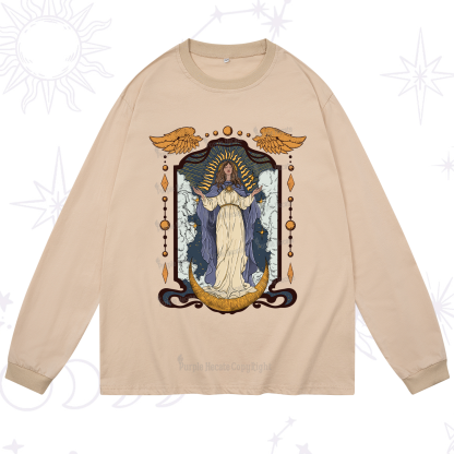 Purplehecate Holy Guardian Long Sleeve T-Shirt