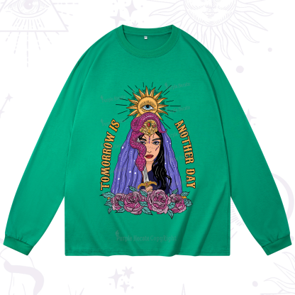 Purplehecate Prophetic Eye Witch Long Sleeve T-Shirt