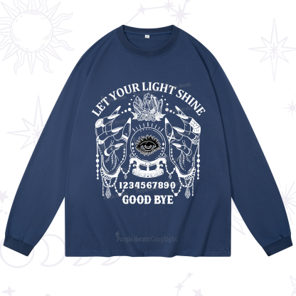 Purplehecate Let Your Light Shine Long Sleeve T-Shirt