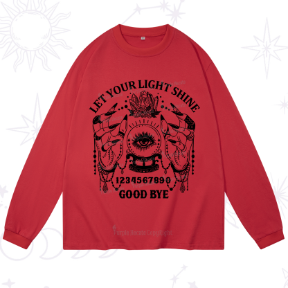 Purplehecate Let Your Light Shine Long Sleeve T-Shirt