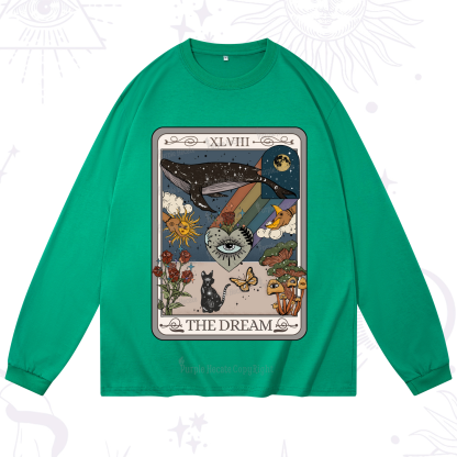 Purplehecate The Dream Tarot Long Sleeve T-Shirt