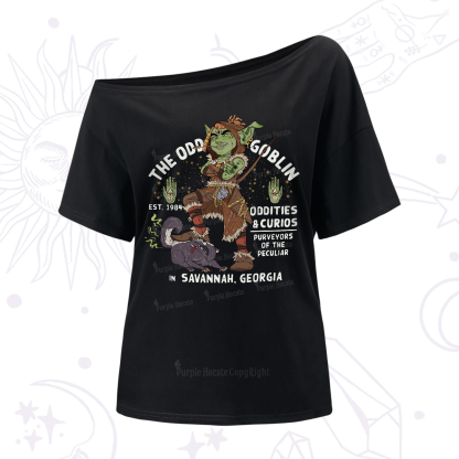 Purplehecate The Odd Goblin One-Shoulder T-Shirt