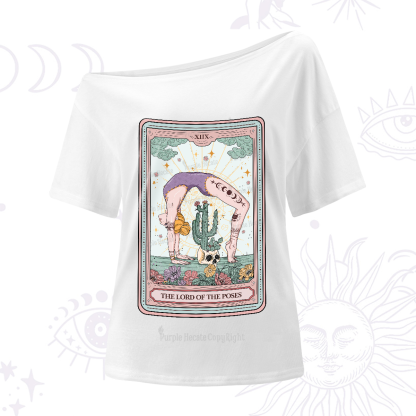 Purplehecate The Lord Of The Poses Tarot One-Shoulder T-Shirt