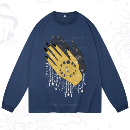 Purplehecate Wash Your Hands Long Sleeve T-Shirt