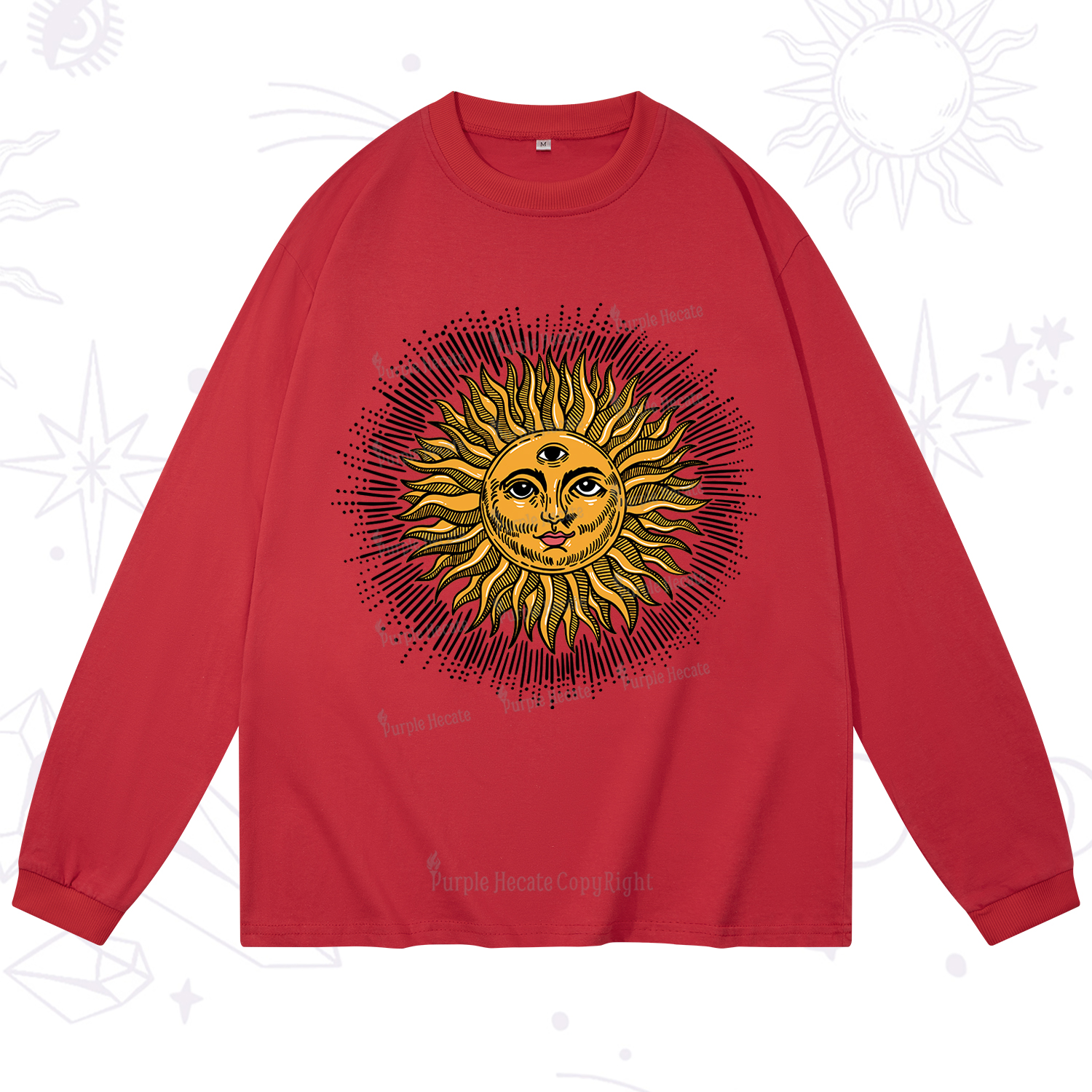 Purplehecate Sat Nam Long Sleeve T-Shirt