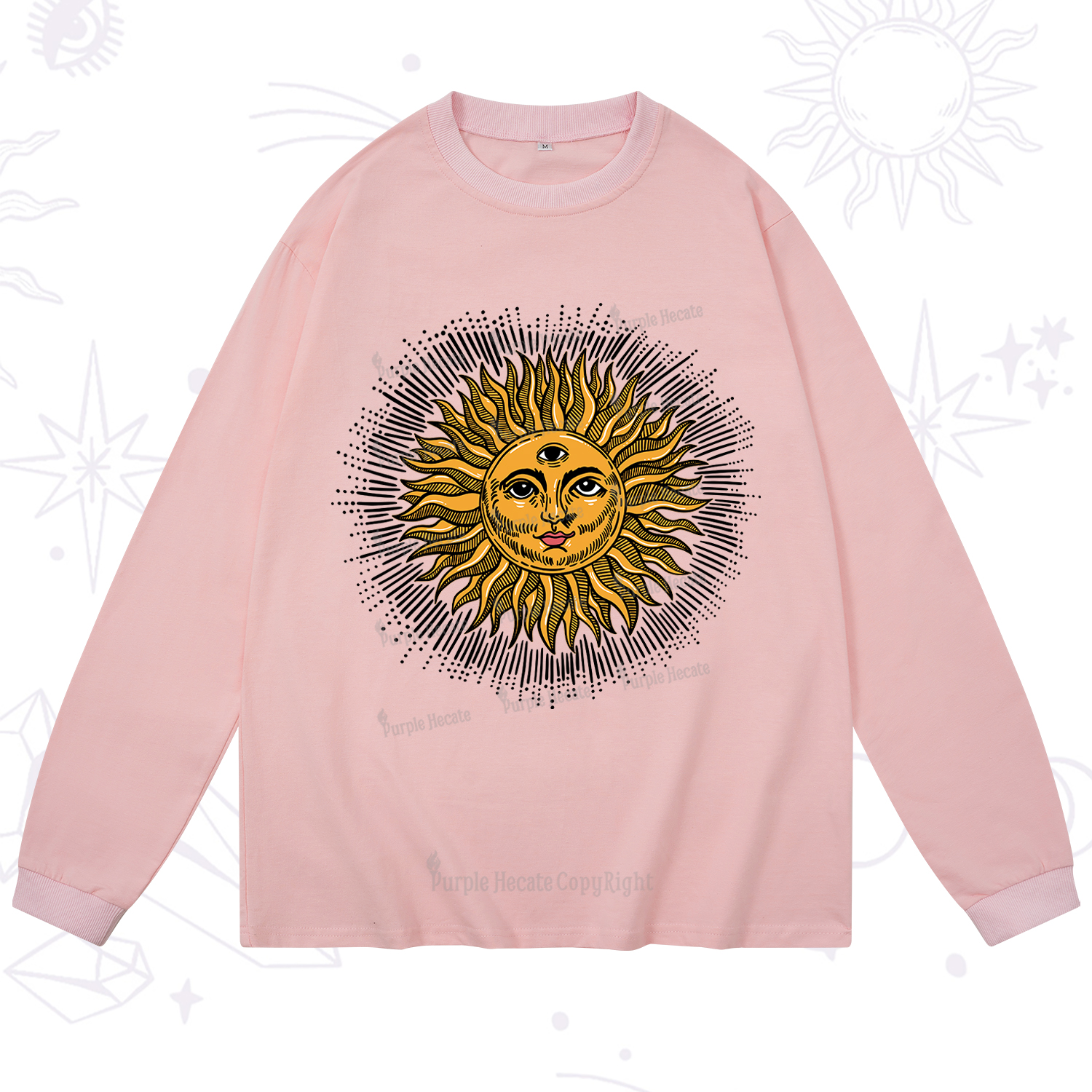 Purplehecate Sat Nam Long Sleeve T-Shirt