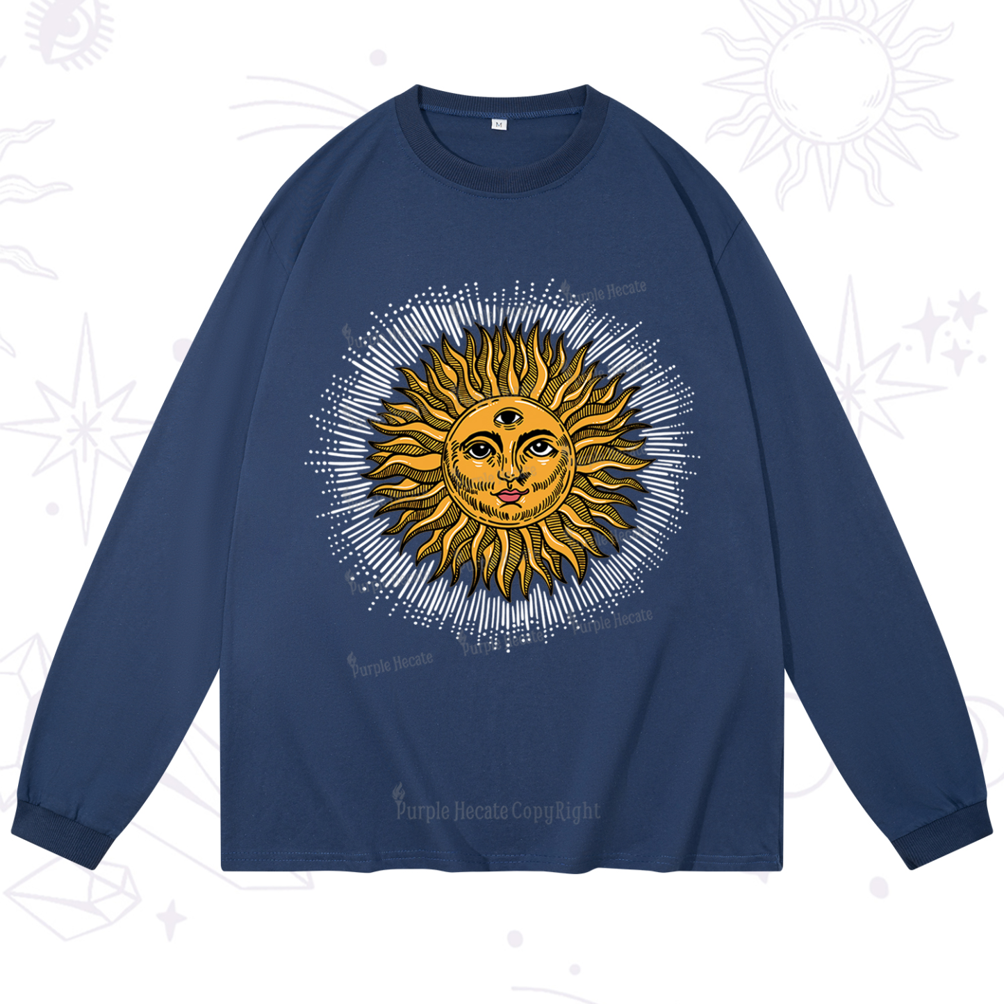 Purplehecate Sat Nam Long Sleeve T-Shirt