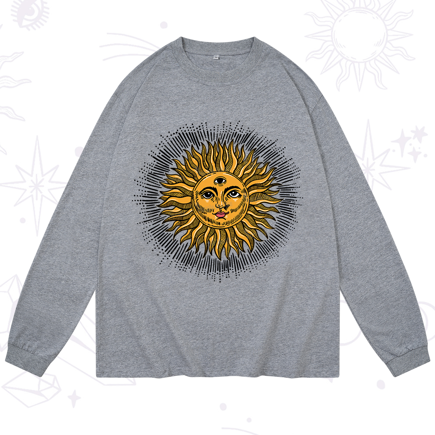 Purplehecate Sat Nam Long Sleeve T-Shirt