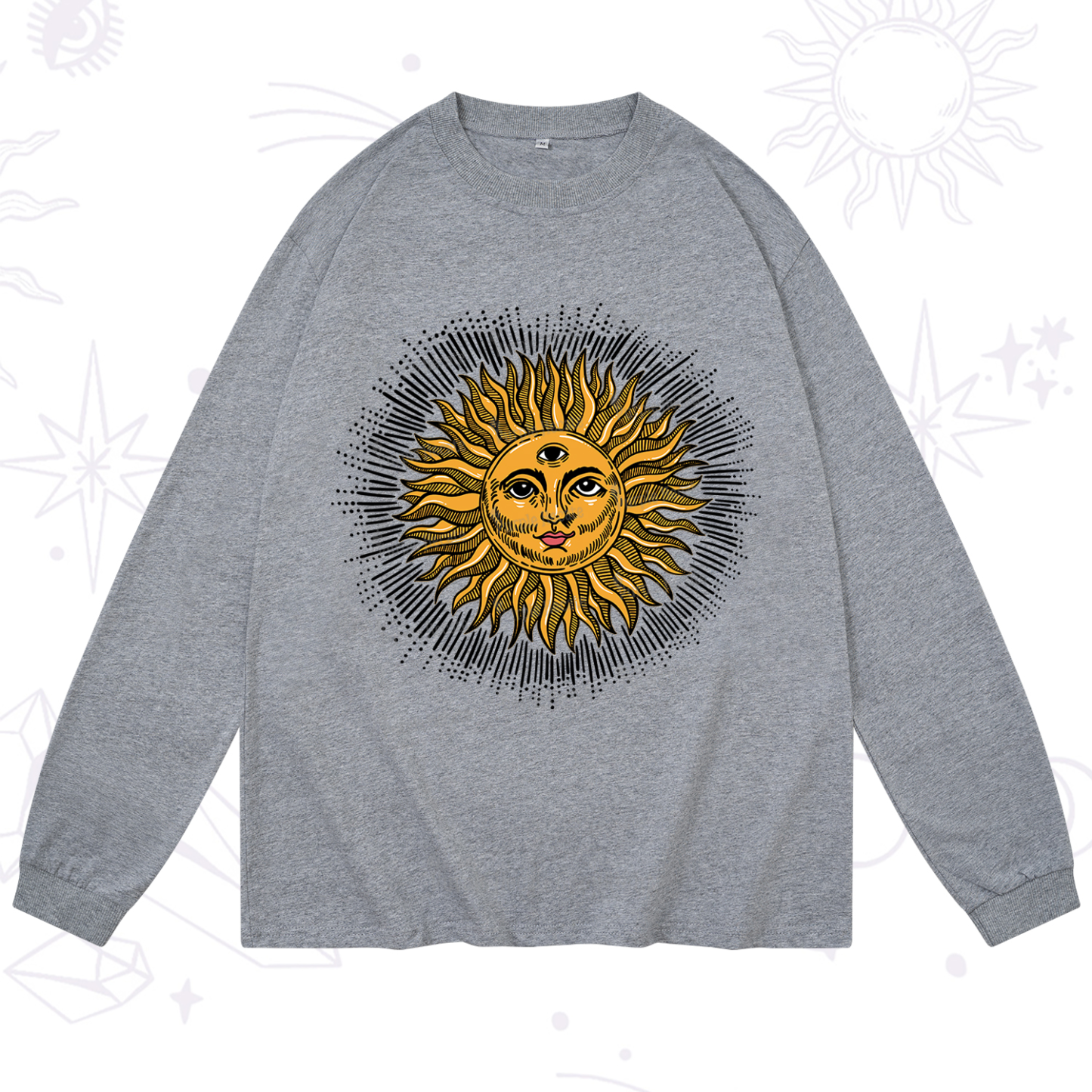 Purplehecate Sat Nam Long Sleeve T-Shirt