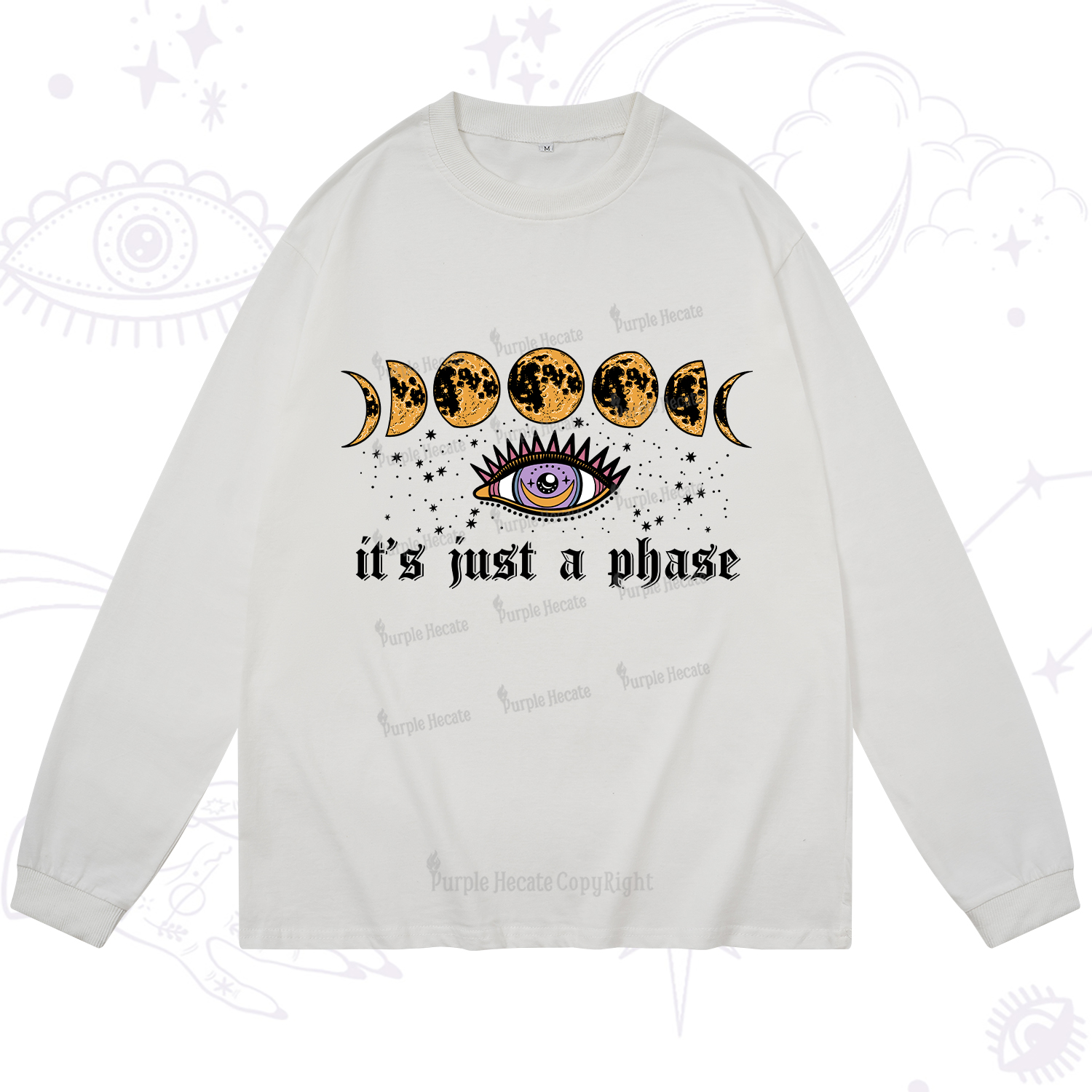 Purplehecate It's Just A Phase Long Sleeve T-Shirt