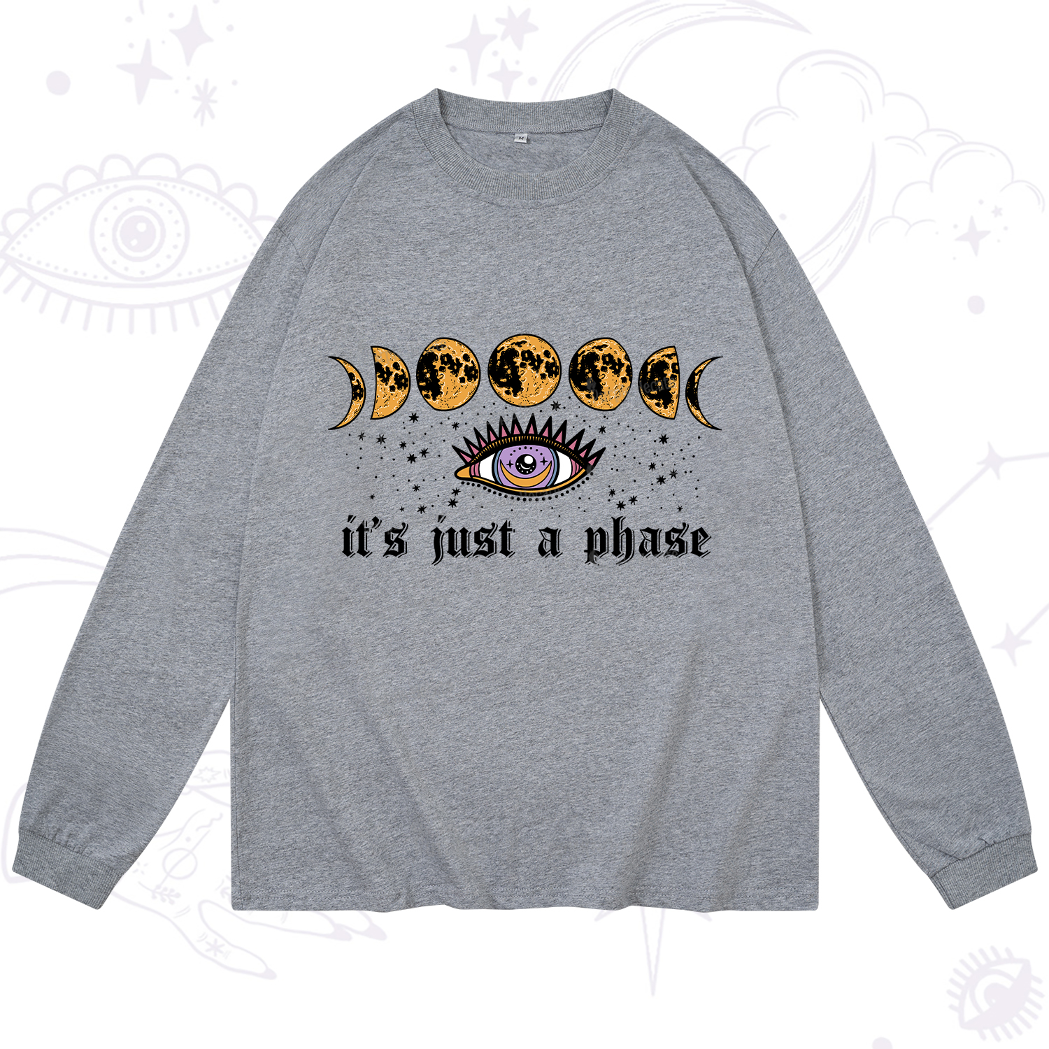 Purplehecate It's Just A Phase Long Sleeve T-Shirt