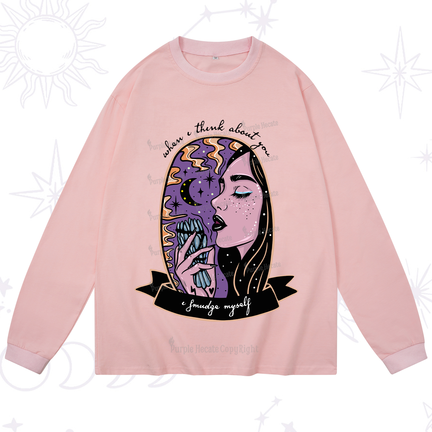 Purplehecate When I Think About You Long Sleeve T-Shirt