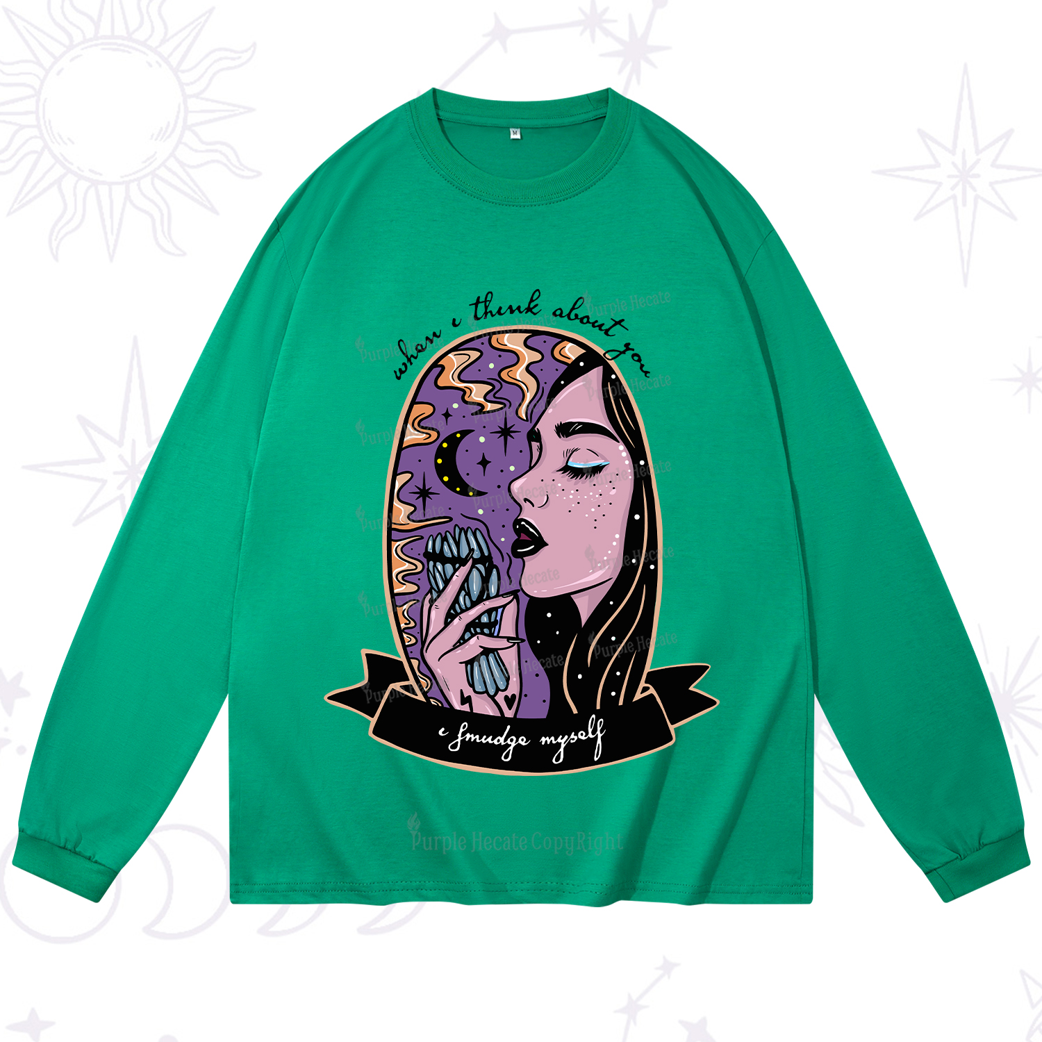 Purplehecate When I Think About You Long Sleeve T-Shirt