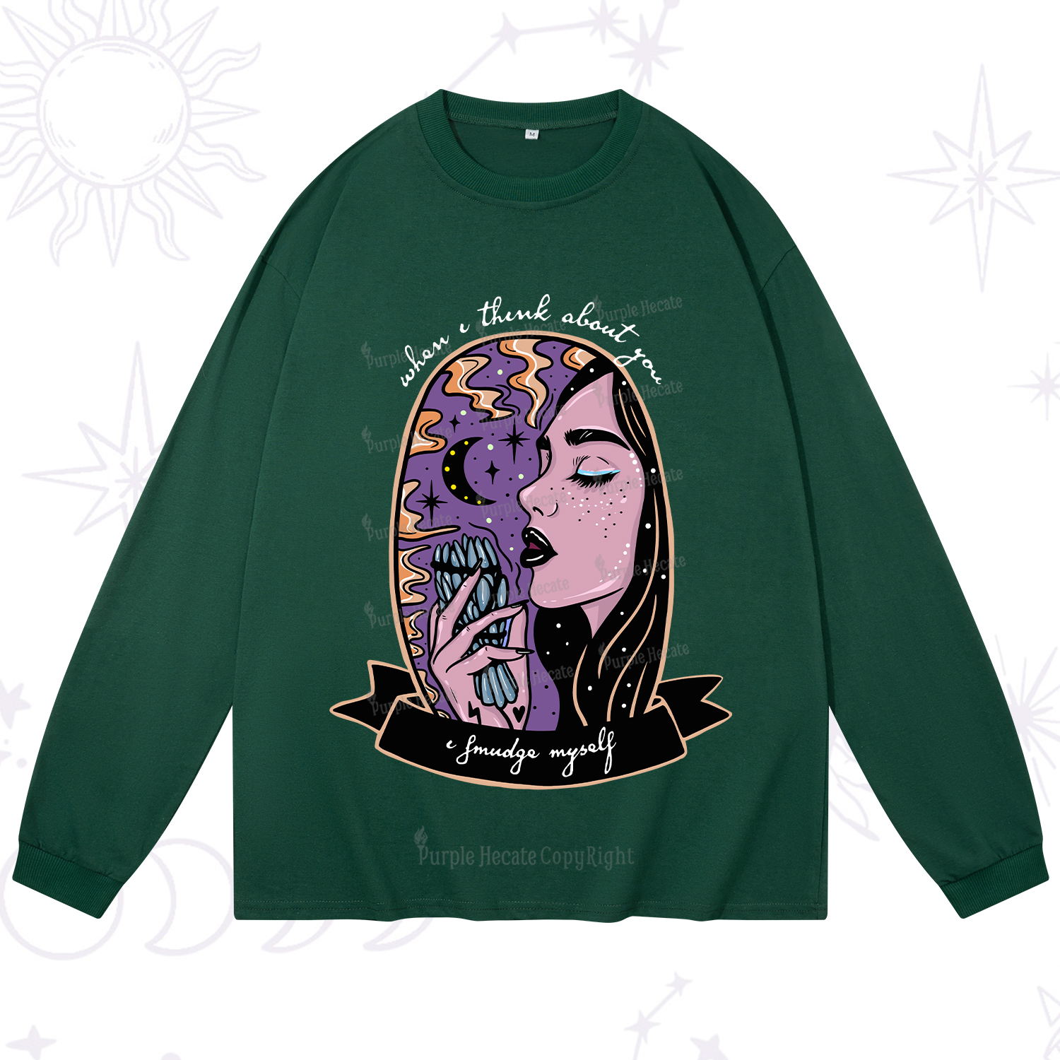 Purplehecate When I Think About You Long Sleeve T-Shirt