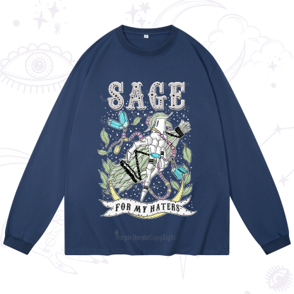 Purplehecate Sage For My Haters Long Sleeve T-Shirt