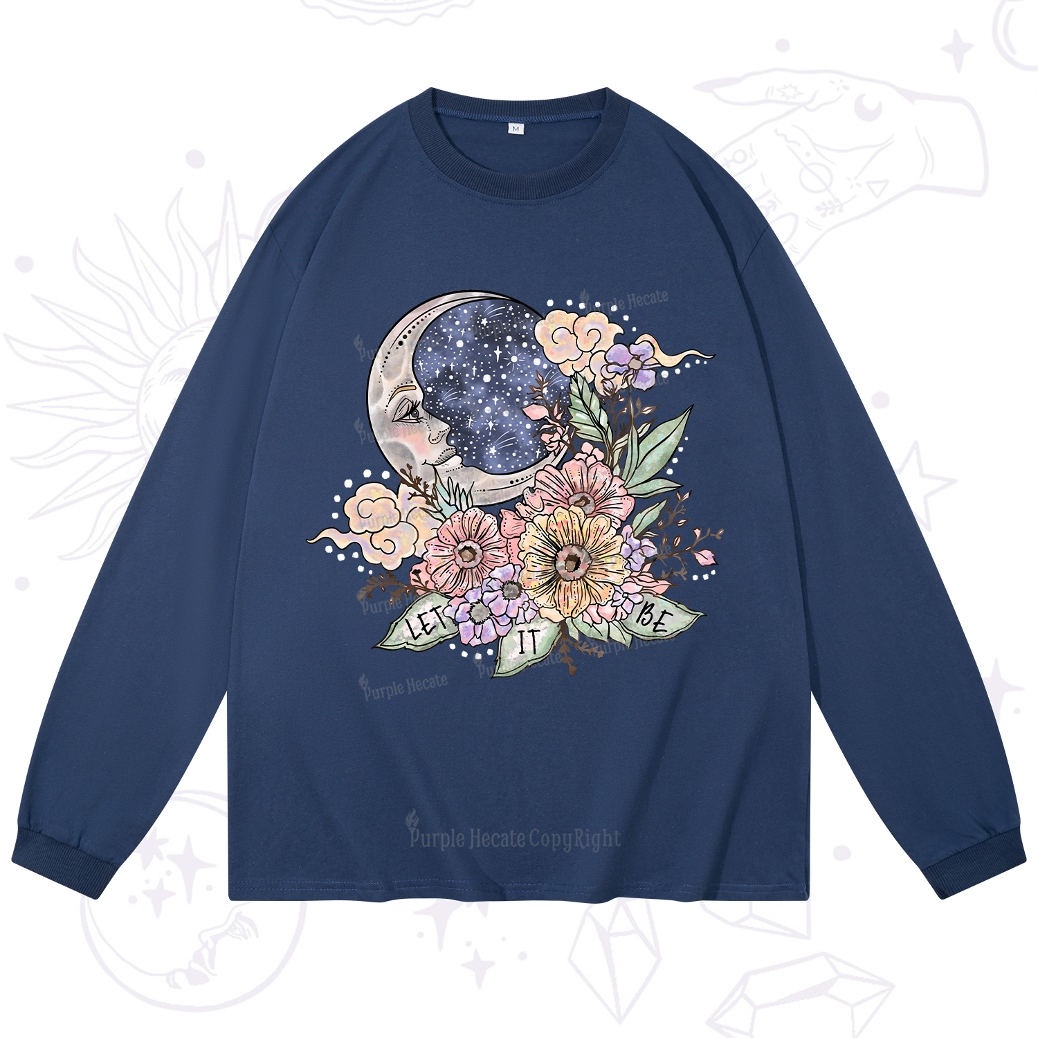 Purplehecate Let It Be Long Sleeve T-Shirt