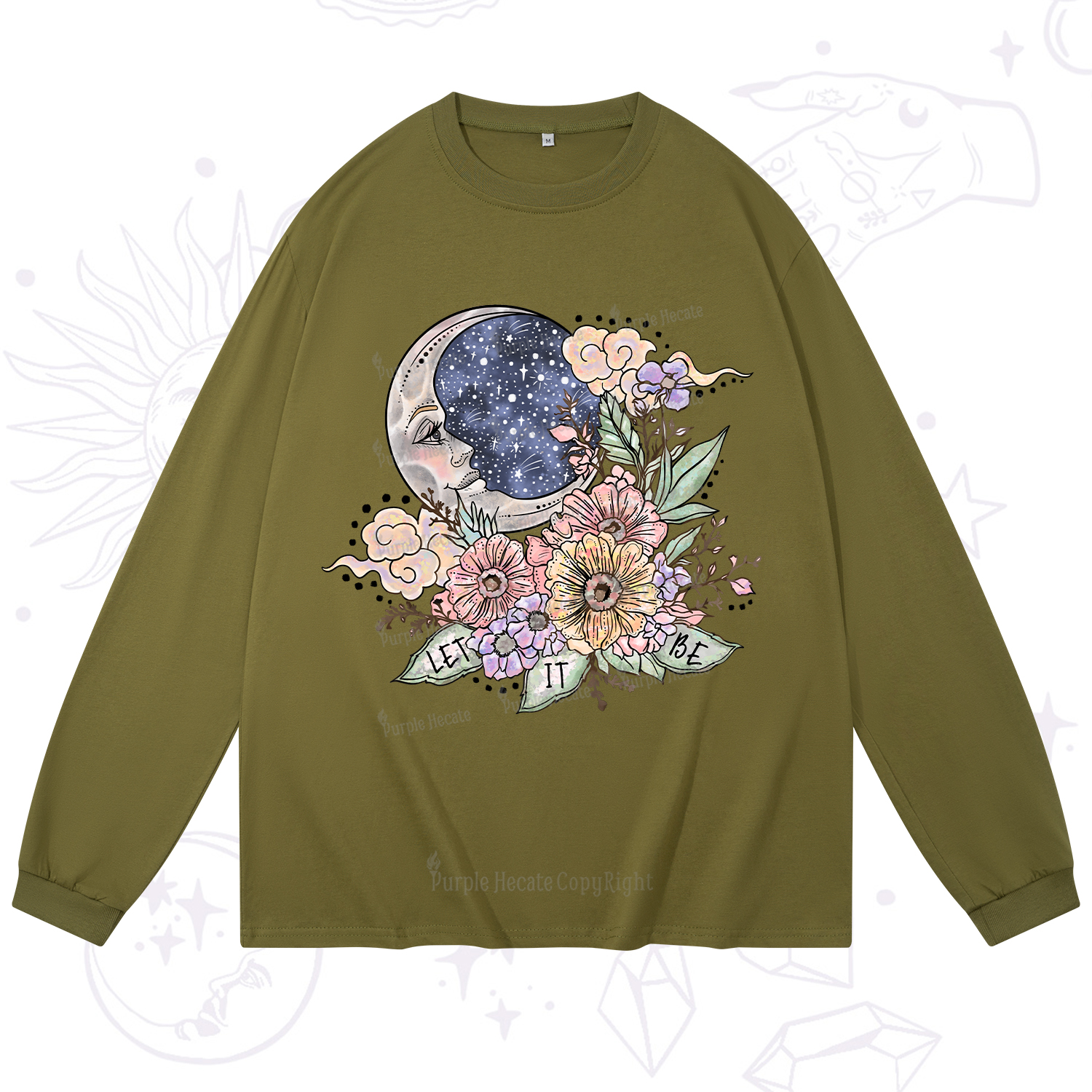 Purplehecate Let It Be Long Sleeve T-Shirt
