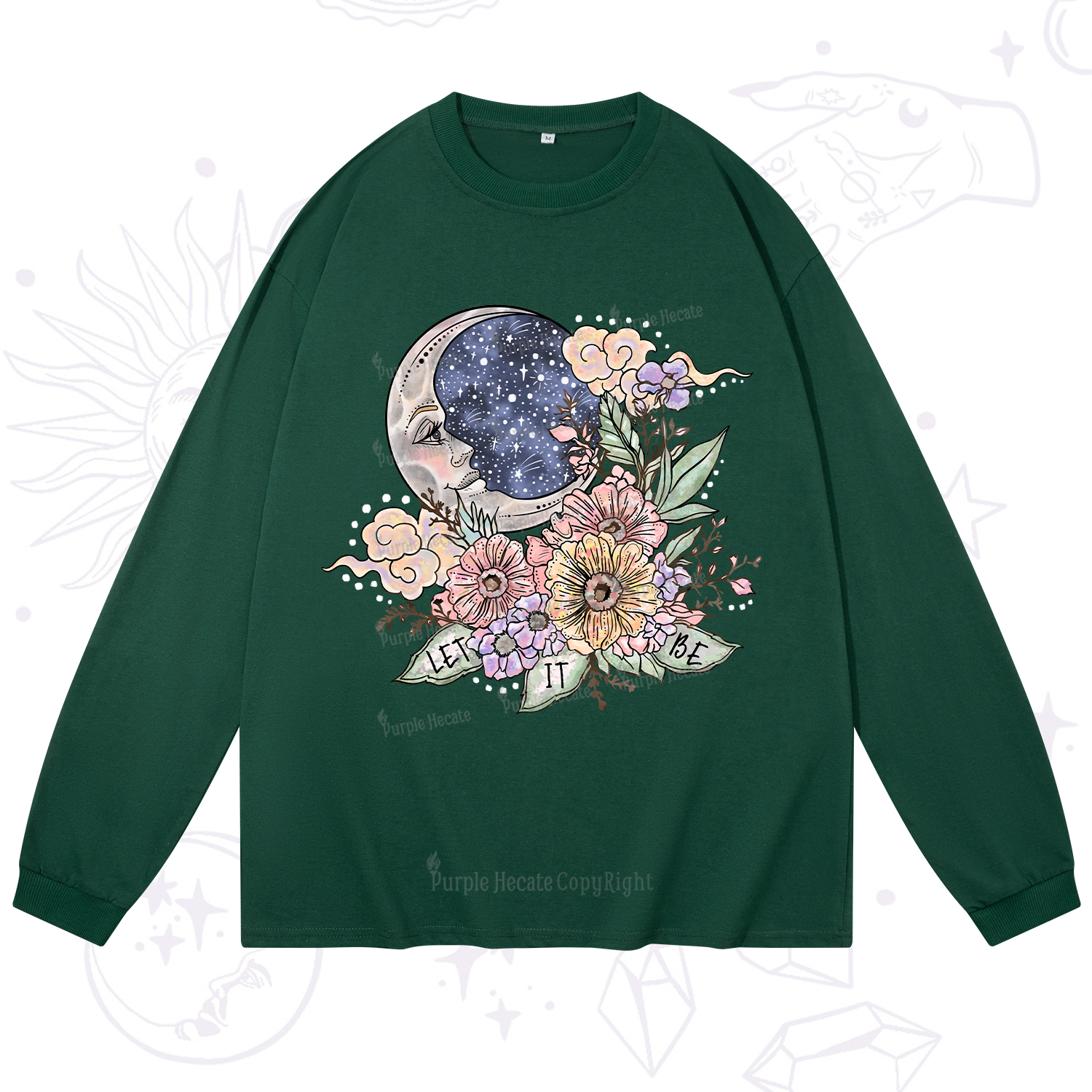 Purplehecate Let It Be Long Sleeve T-Shirt