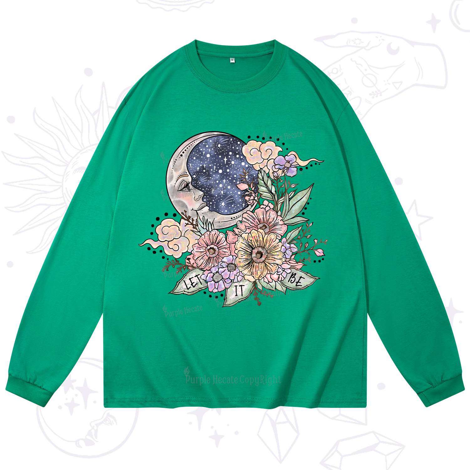 Purplehecate Let It Be Long Sleeve T-Shirt