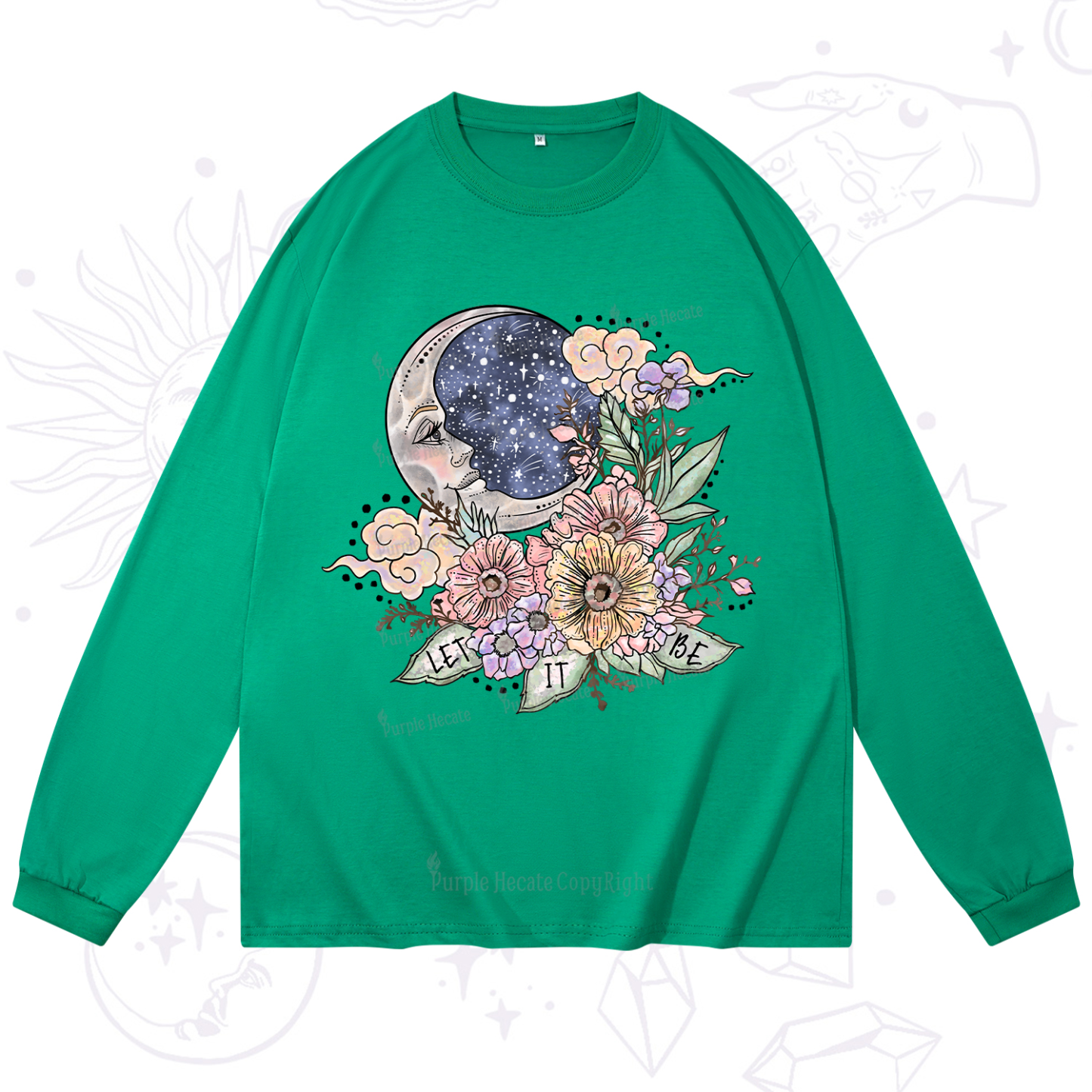 Purplehecate Let It Be Long Sleeve T-Shirt