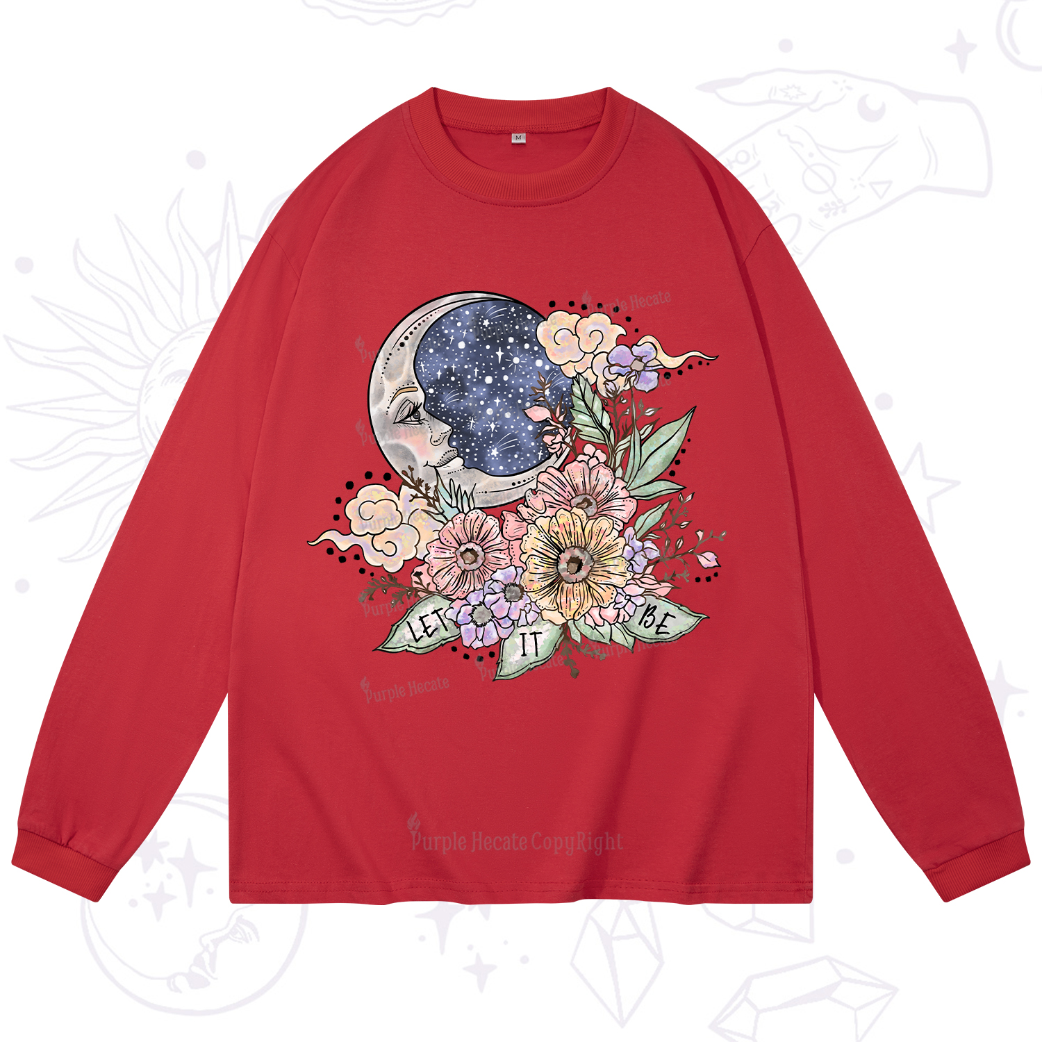 Purplehecate Let It Be Long Sleeve T-Shirt
