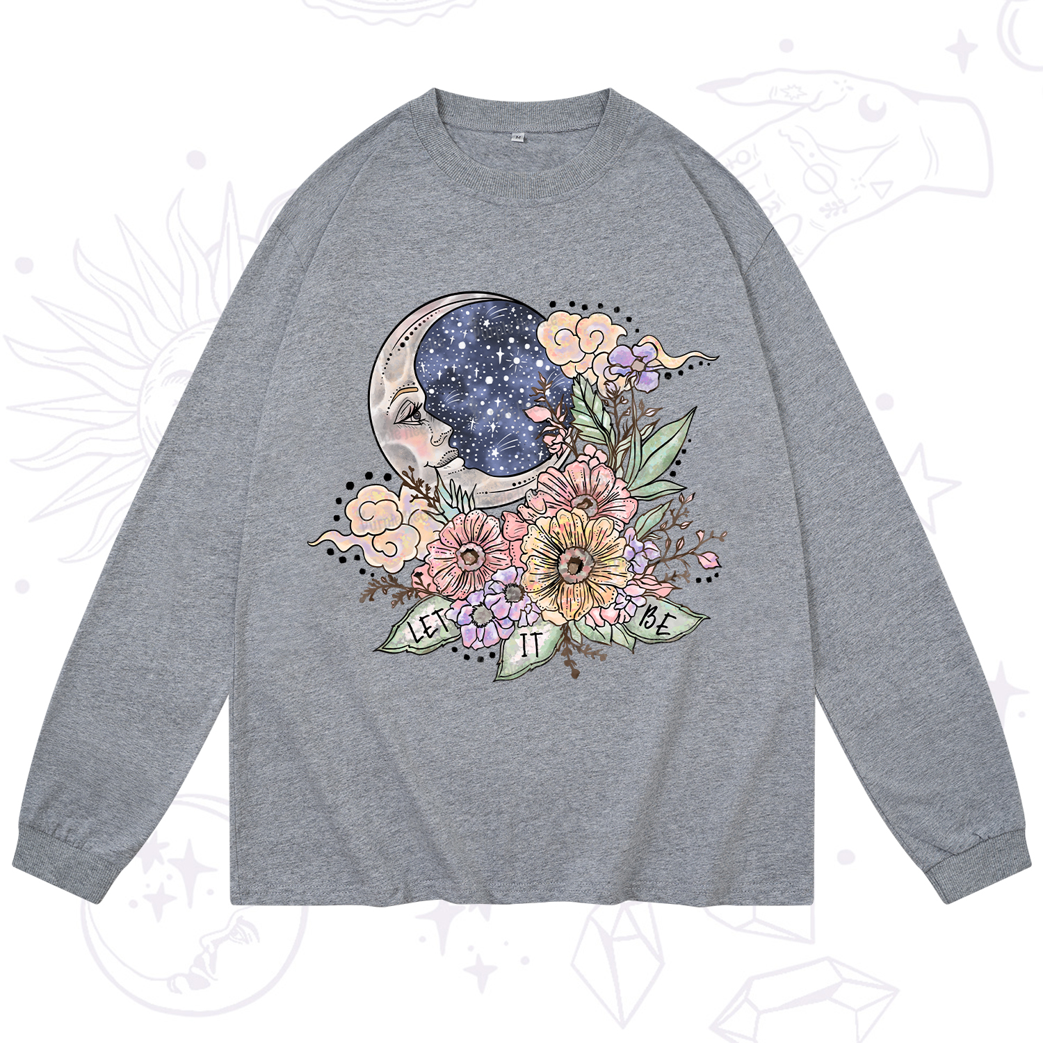 Purplehecate Let It Be Long Sleeve T-Shirt
