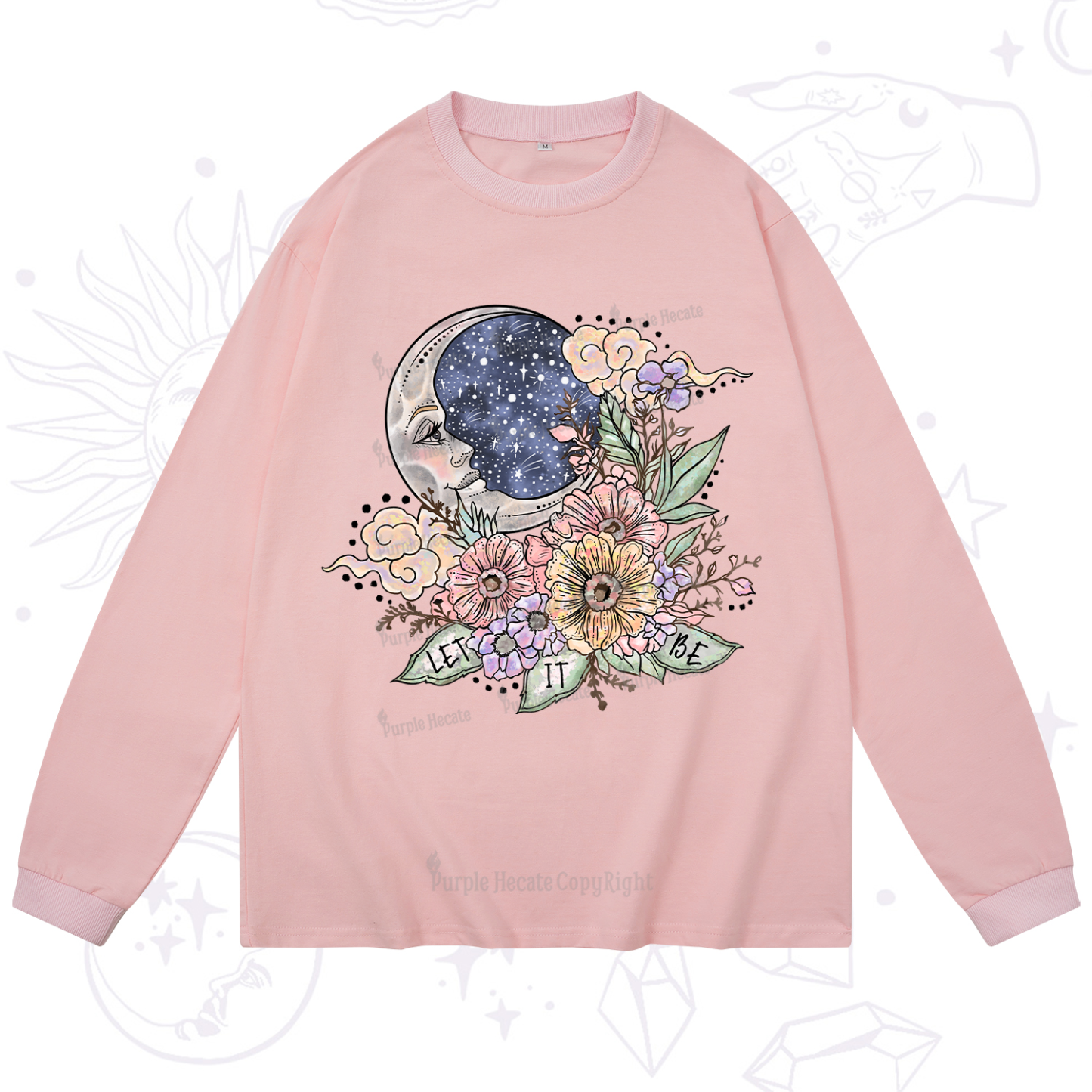 Purplehecate Let It Be Long Sleeve T-Shirt
