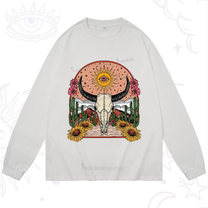 Purplehecate Desert Bloom Long Sleeve T-Shirt