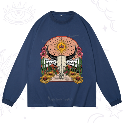 Purplehecate Desert Bloom Long Sleeve T-Shirt