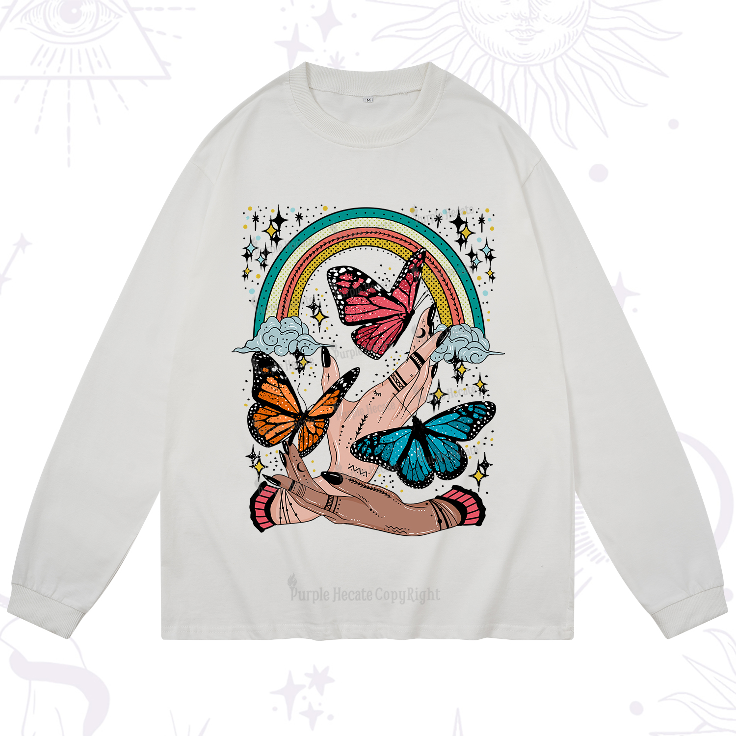 Purplehecate Metamorphoses Long Sleeve T-Shirt