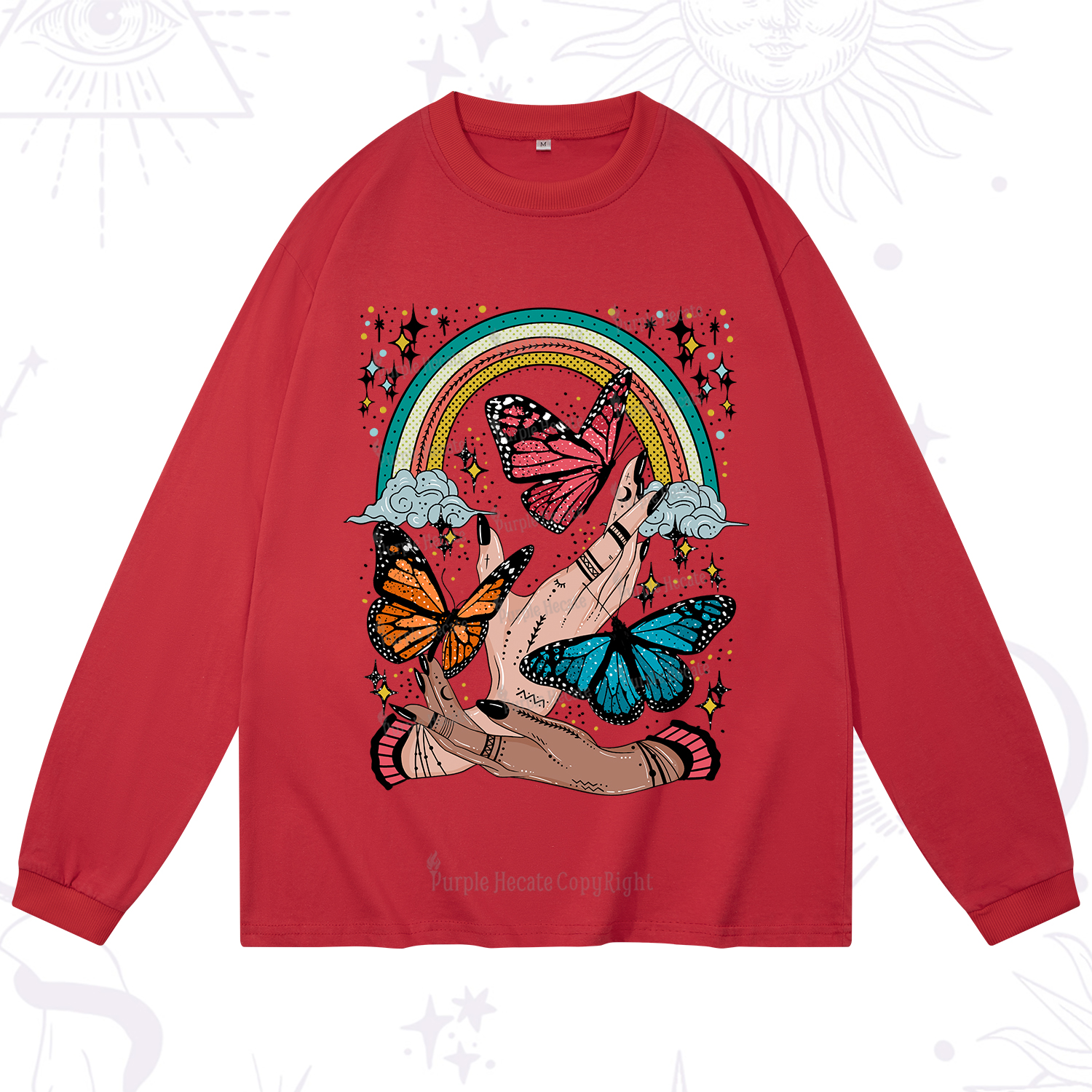 Purplehecate Metamorphoses Long Sleeve T-Shirt