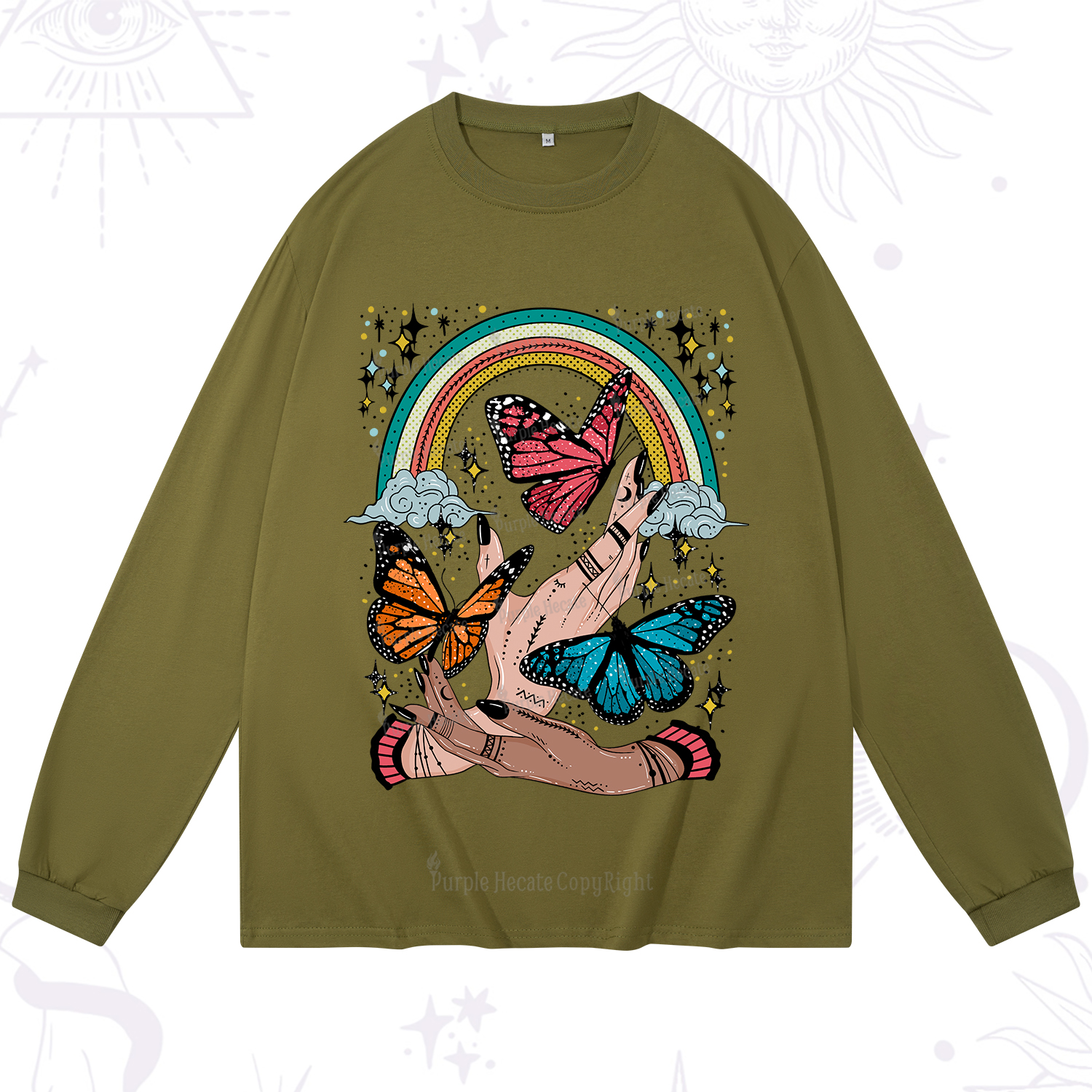 Purplehecate Metamorphoses Long Sleeve T-Shirt