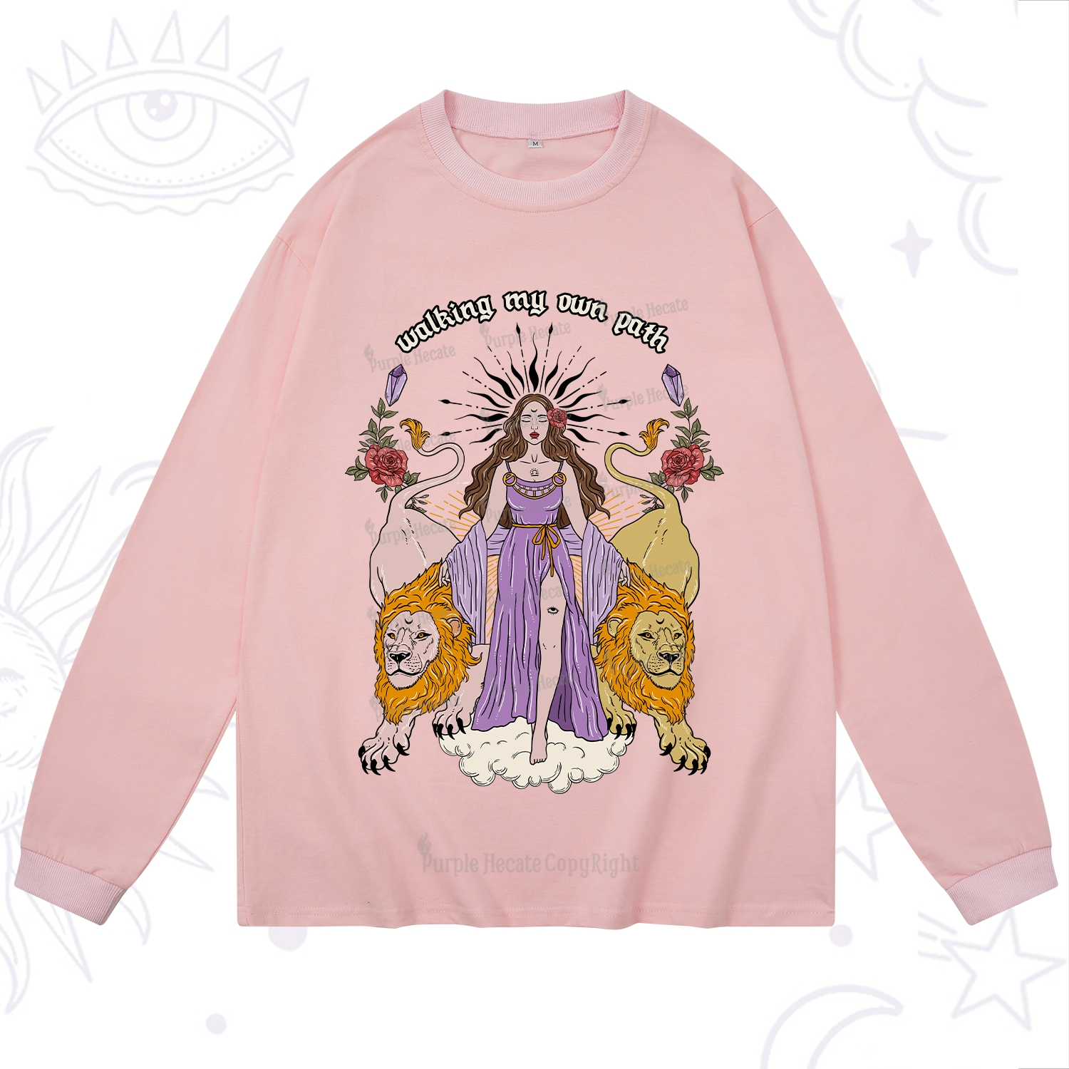 Purplehecate The Goddess Walking My Own Path Long Sleeve T-Shirt