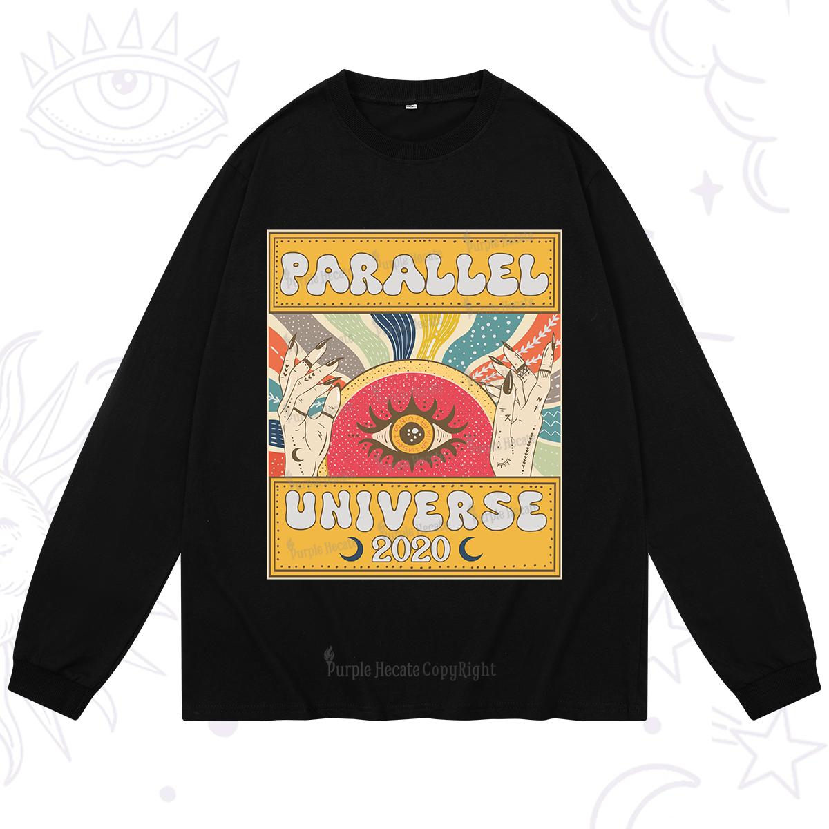 Purplehecate Parallel Universe Long Sleeve T-Shirt