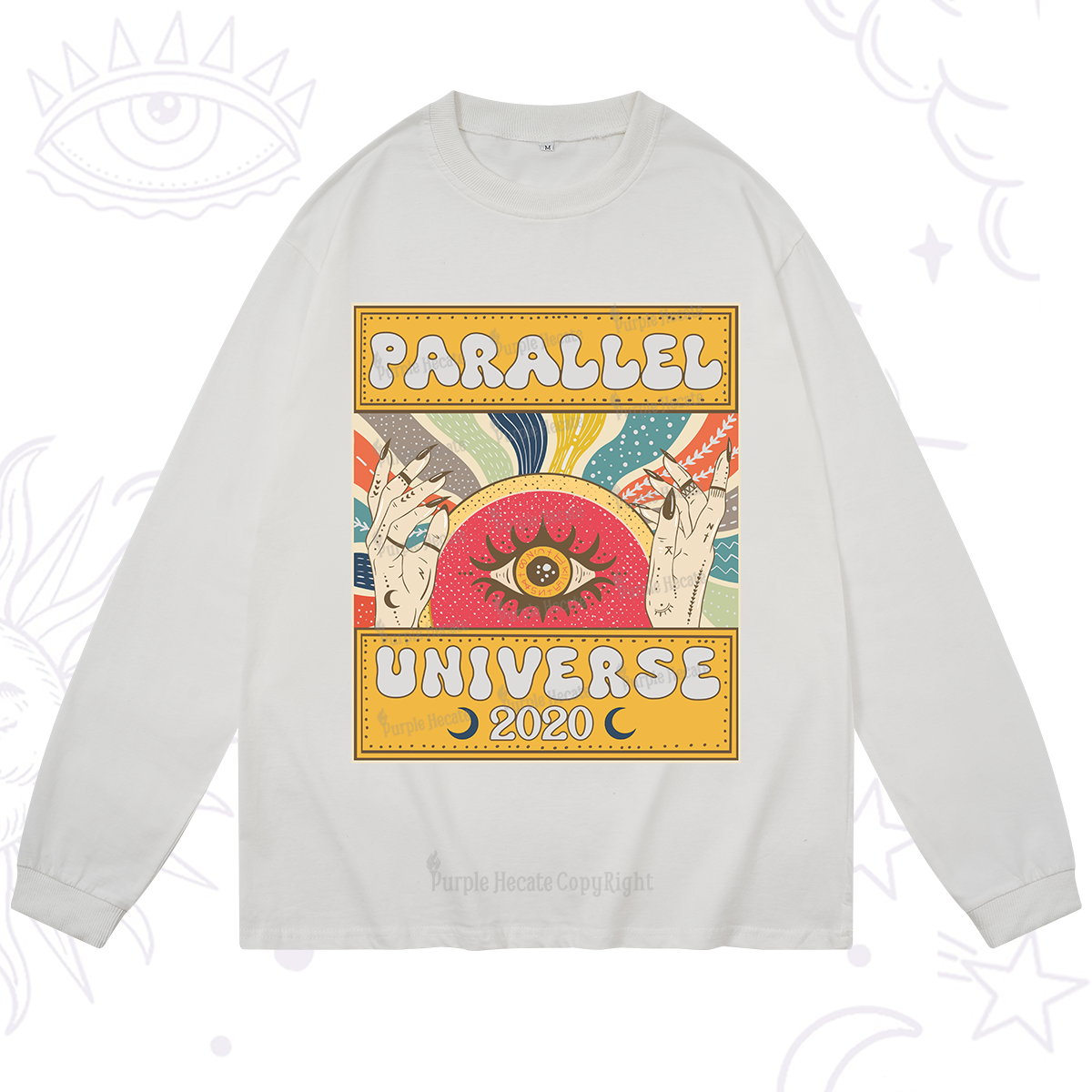 Purplehecate Parallel Universe Long Sleeve T-Shirt
