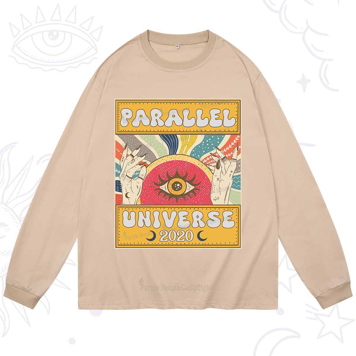 Purplehecate Parallel Universe Long Sleeve T-Shirt