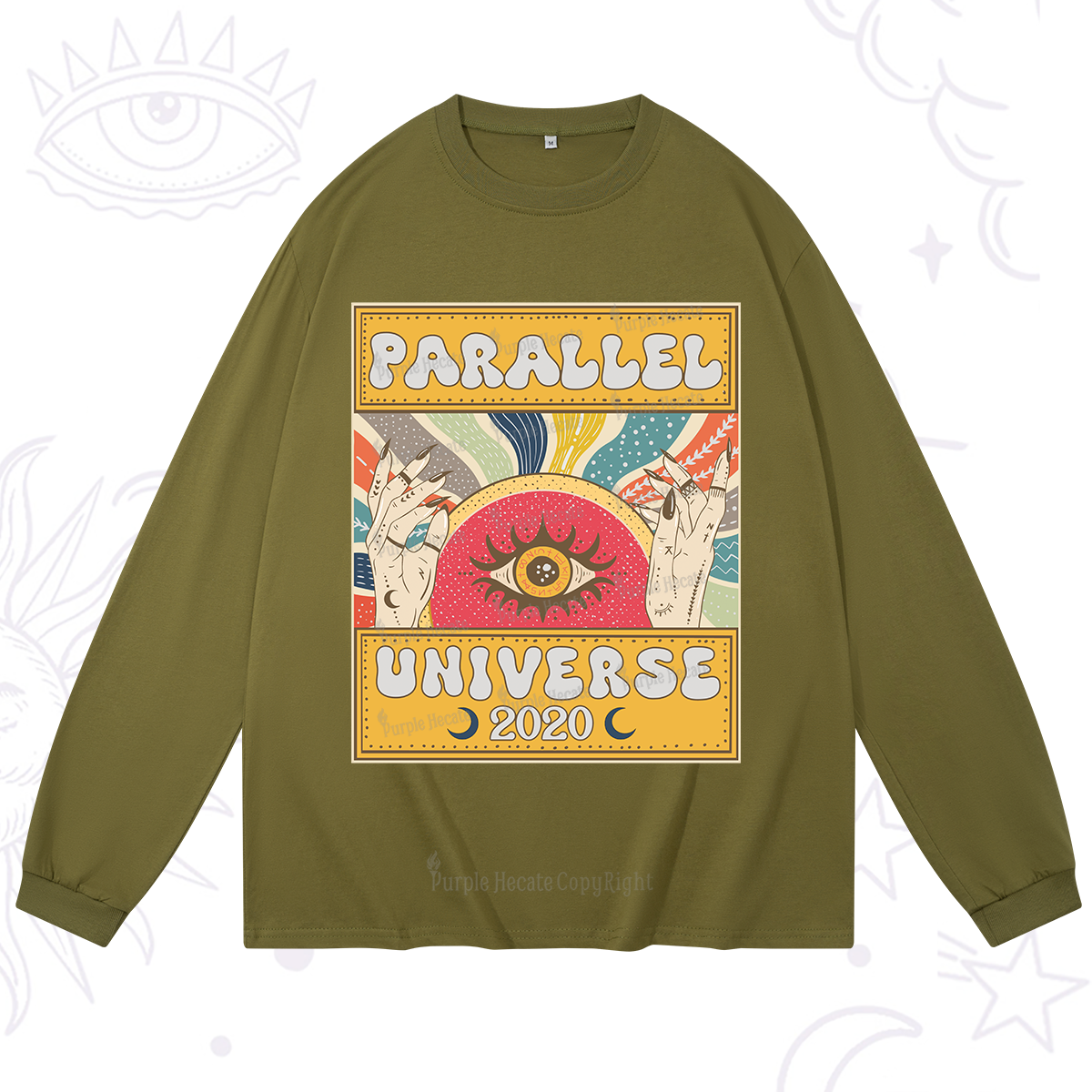 Purplehecate Parallel Universe Long Sleeve T-Shirt