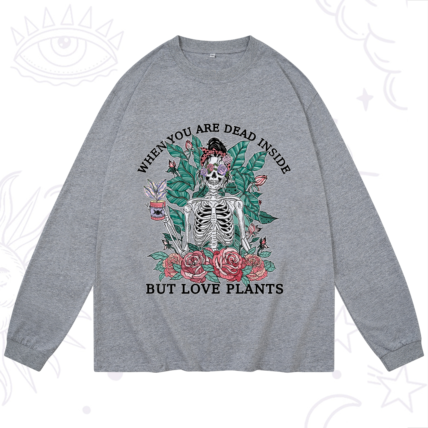 Purplehecate When You Dead Inside Long Sleeve T-Shirt