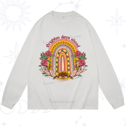 Purplehecate Brighten Days Ahead Long Sleeve T-Shirt