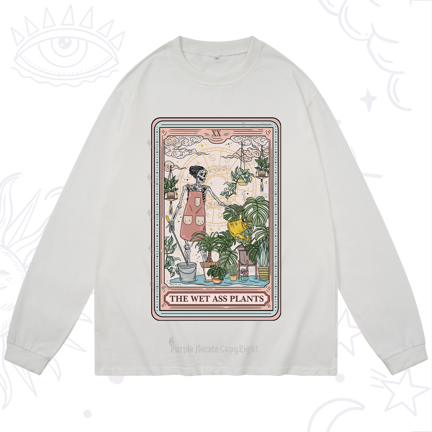 Purplehecate The Wet Ass Plants Tarot Long Sleeve T-Shirt