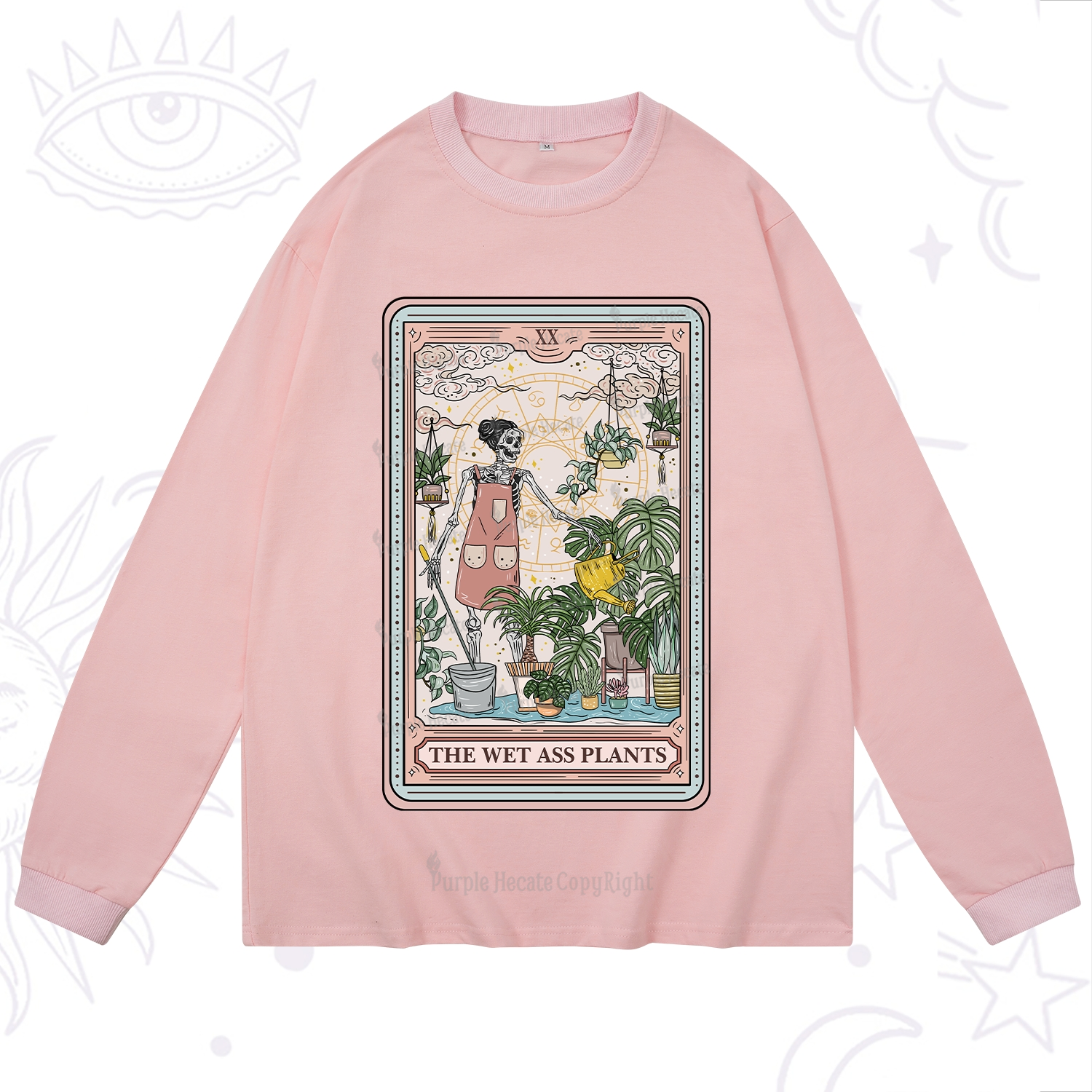 Purplehecate The Wet Ass Plants Tarot Long Sleeve T-Shirt