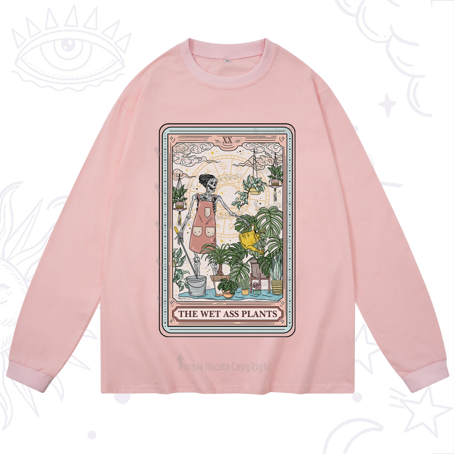 Purplehecate The Wet Ass Plants Tarot Long Sleeve T-Shirt