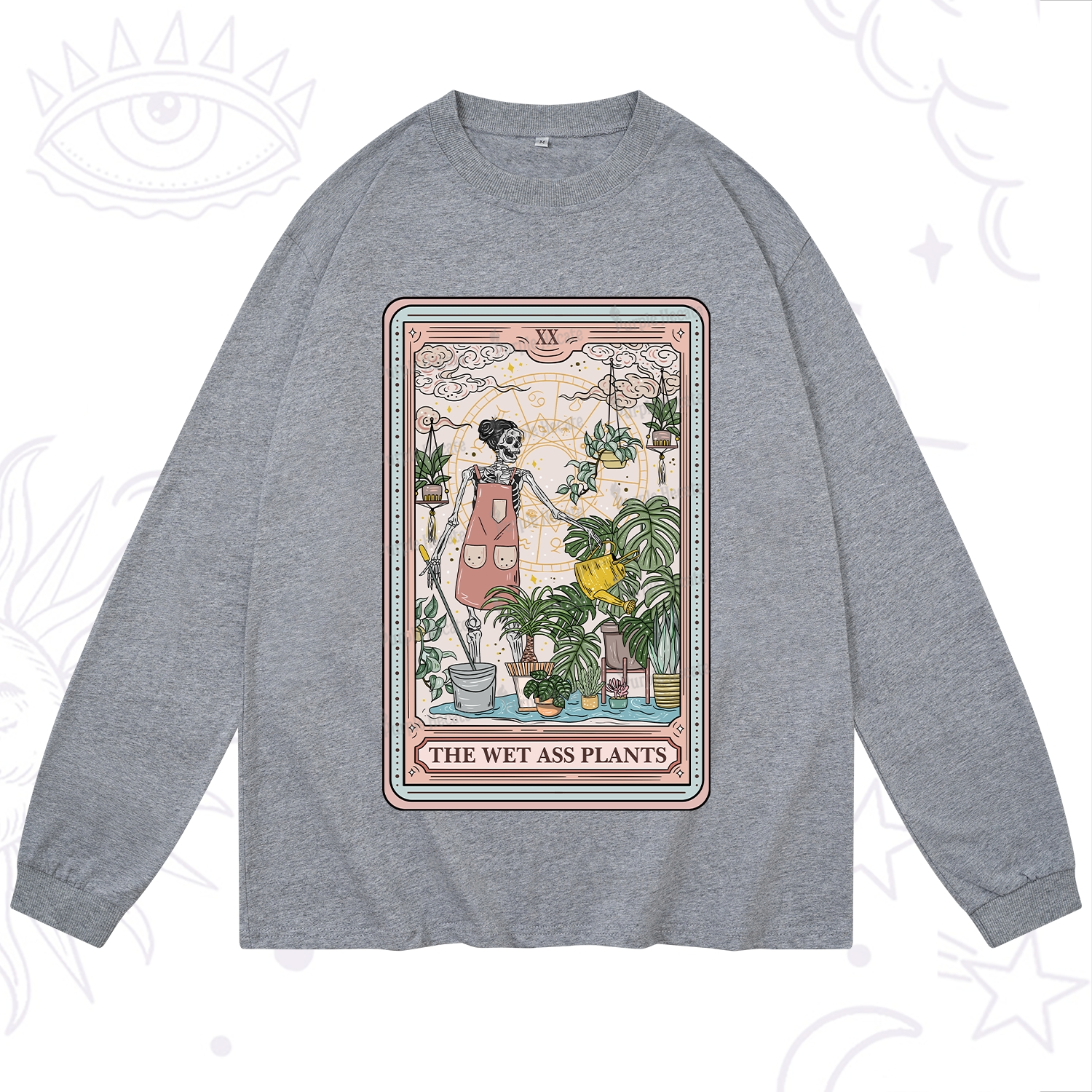 Purplehecate The Wet Ass Plants Tarot Long Sleeve T-Shirt