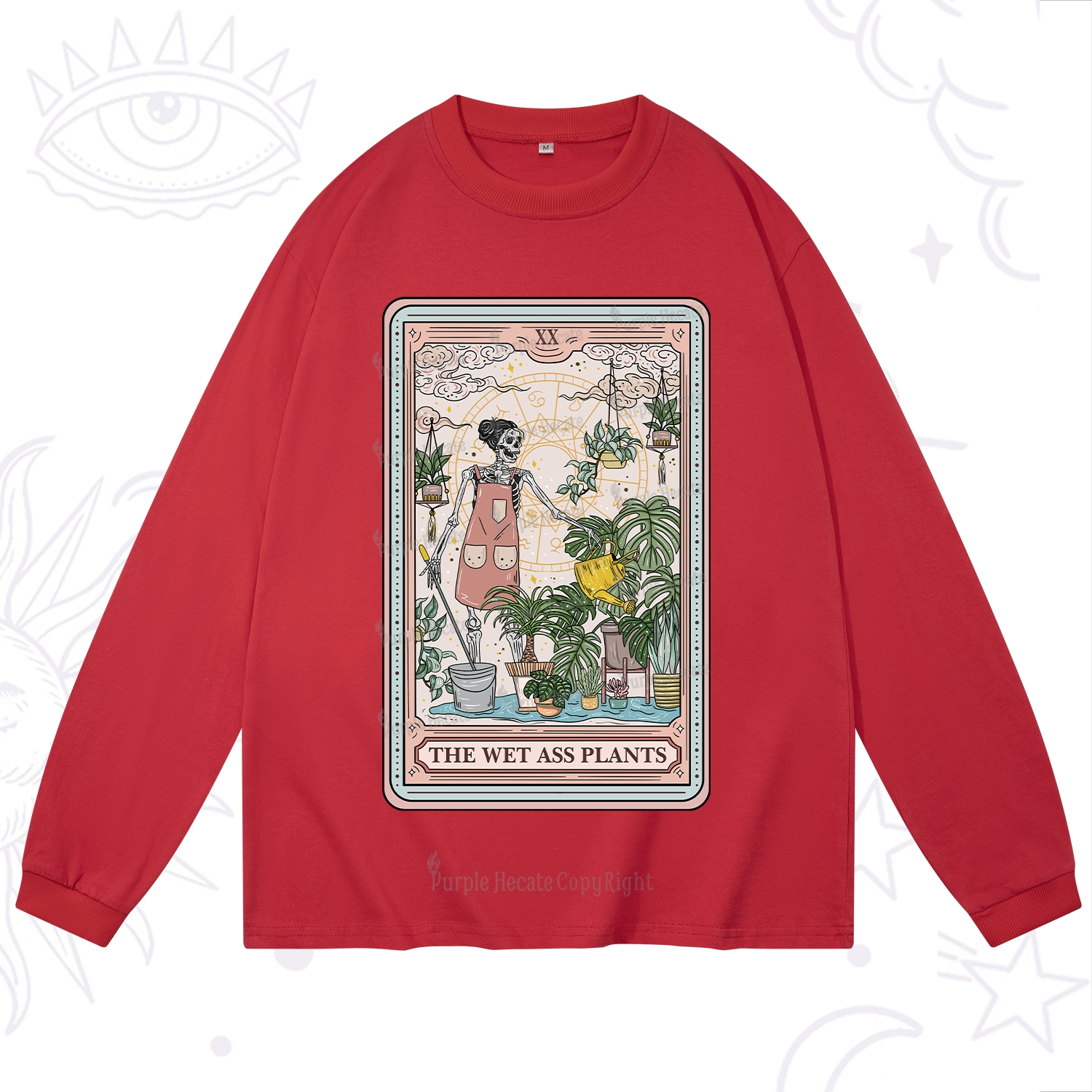 Purplehecate The Wet Ass Plants Tarot Long Sleeve T-Shirt