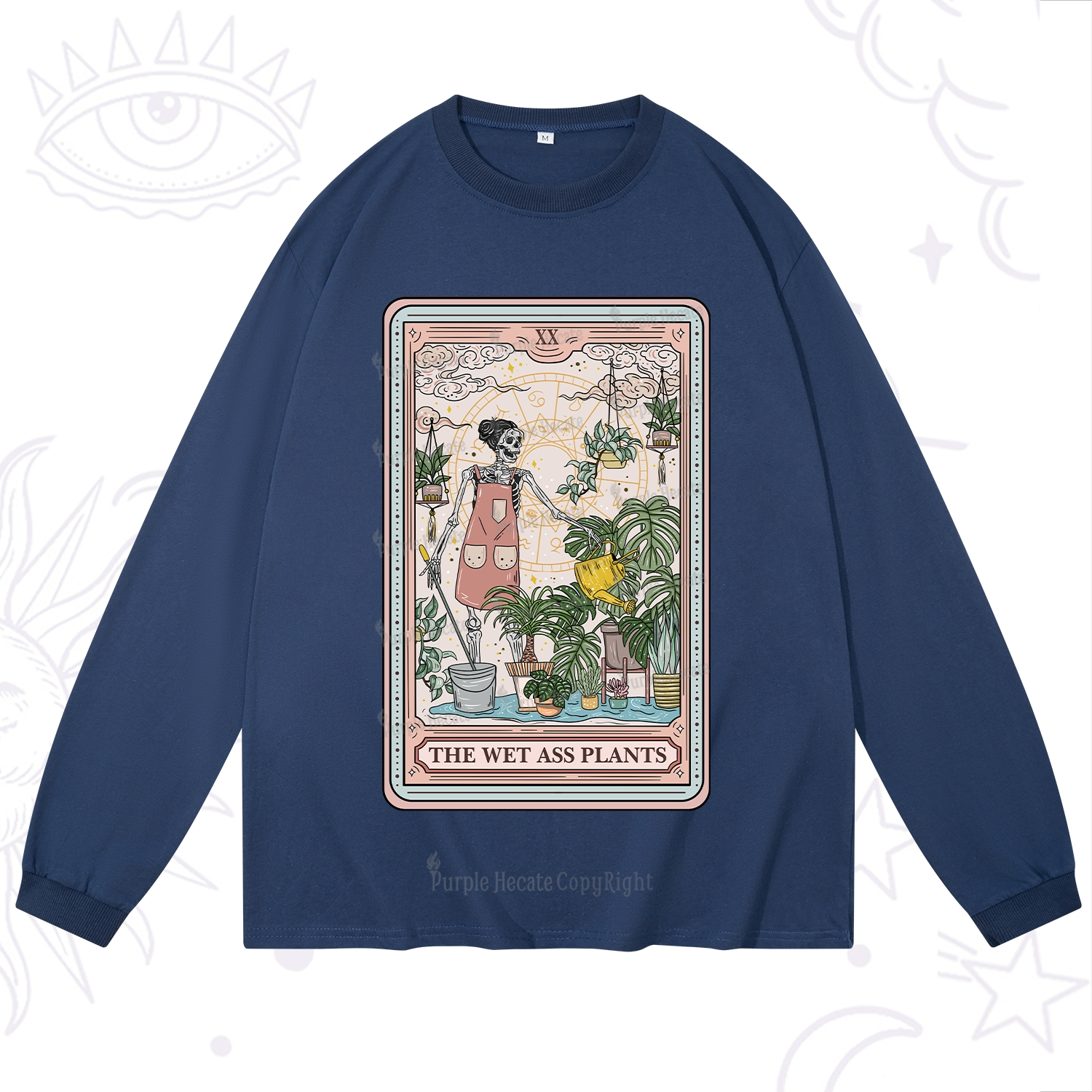 Purplehecate The Wet Ass Plants Tarot Long Sleeve T-Shirt